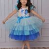 Rochie Frozen cu paiete si tulle